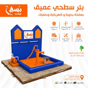 Deep Surface Well | With Manual and Electric Pump