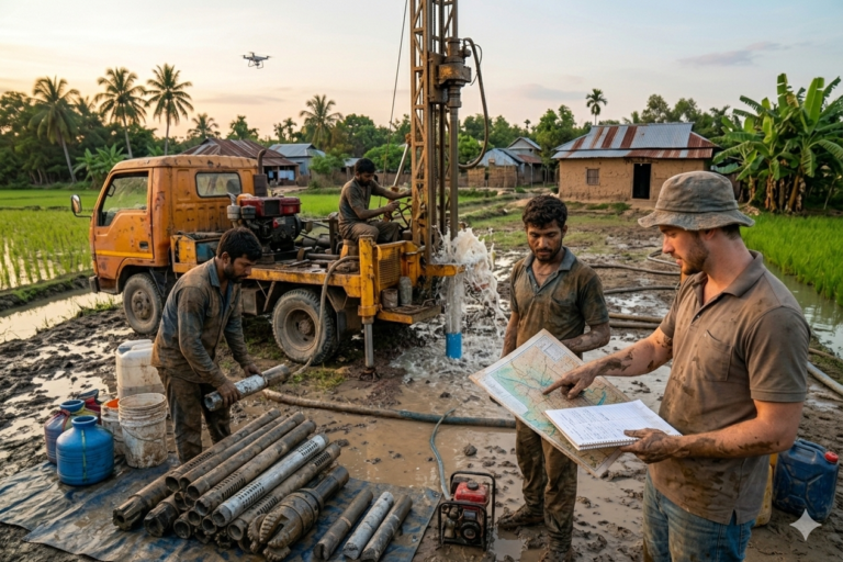 Professional Project Management Services for Infrastructure and Water Well Projects